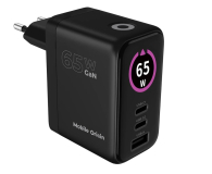 Mobile Origin GaN 65W Display Charger PW20 2x USB-C + USB-A - 1504123 - zdjęcie 1